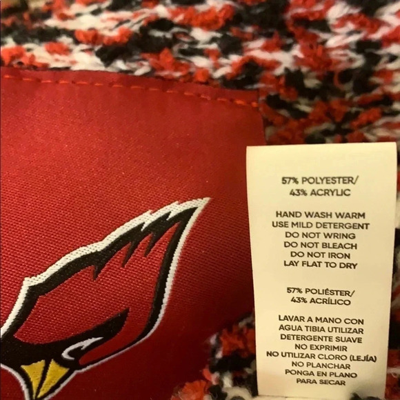 Arizona Cardinals Infinity Scarf NFL New - Picture 7 of 7